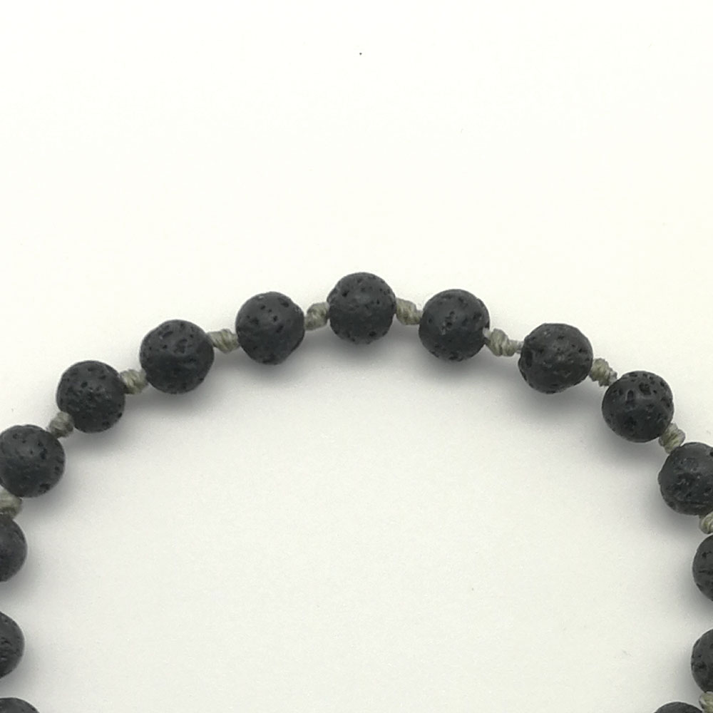 Braccialetto pietra lavica - 91014 Scopello