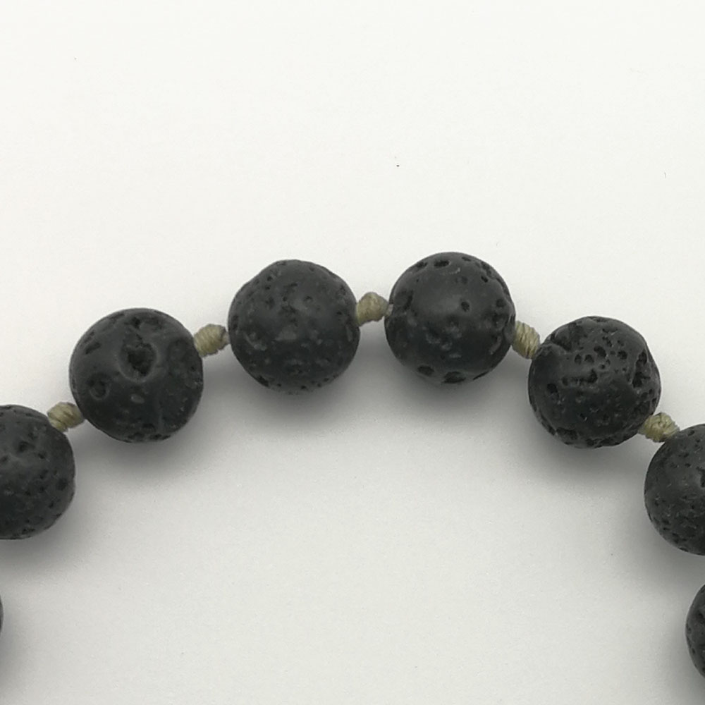 Braccialetto pietra lavica - 91014 Scopello