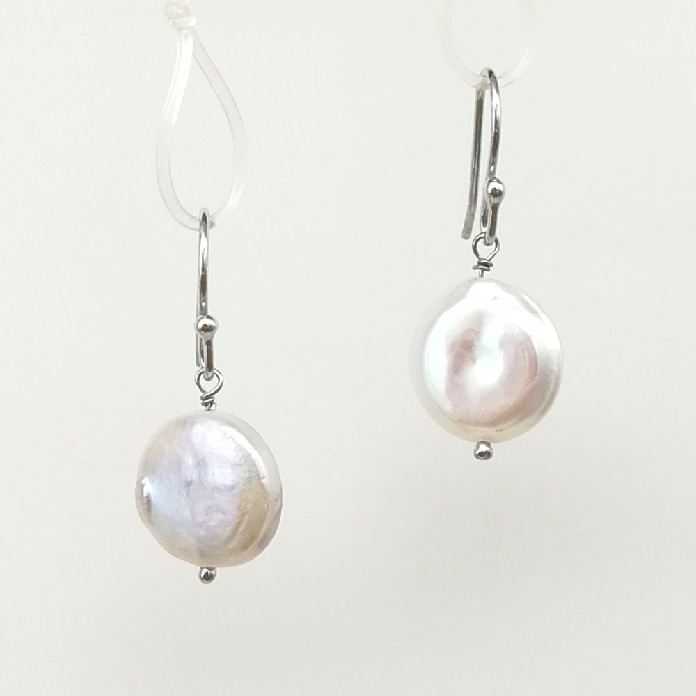Orecchini disco perle - 91014 Scopello