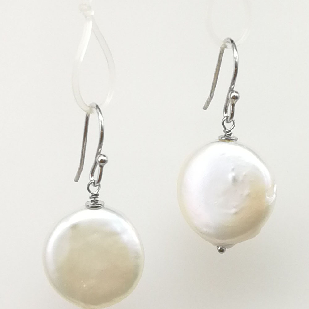 Orecchini disco perle - 91014 Scopello