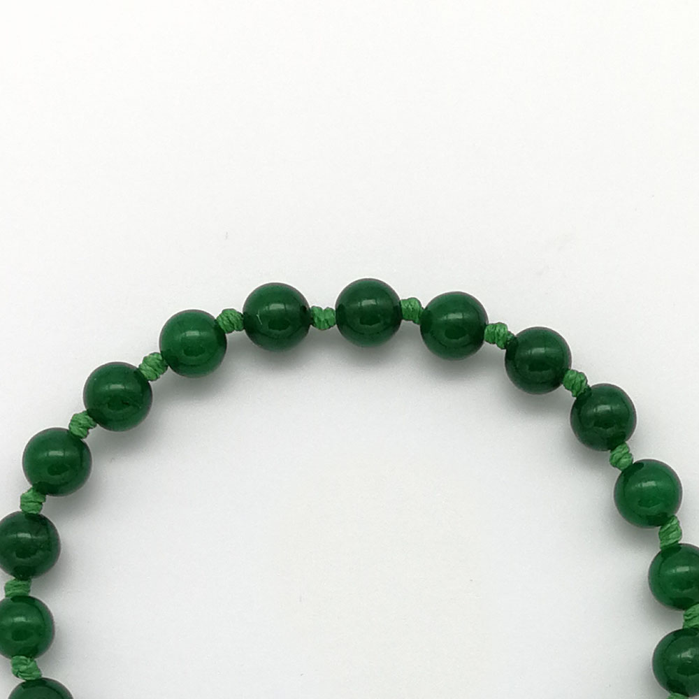 Braccialetto agata verde - 91014 Scopello