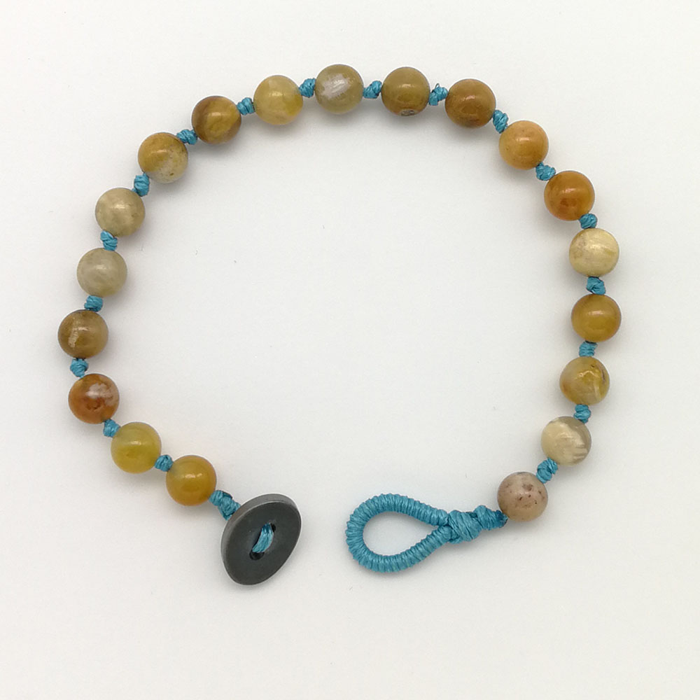 Braccialetto corallo fossile - 91014 Scopello