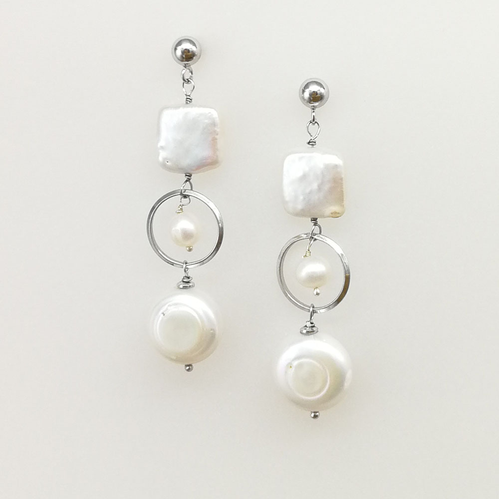 Orecchini perle - 91014 Scopello