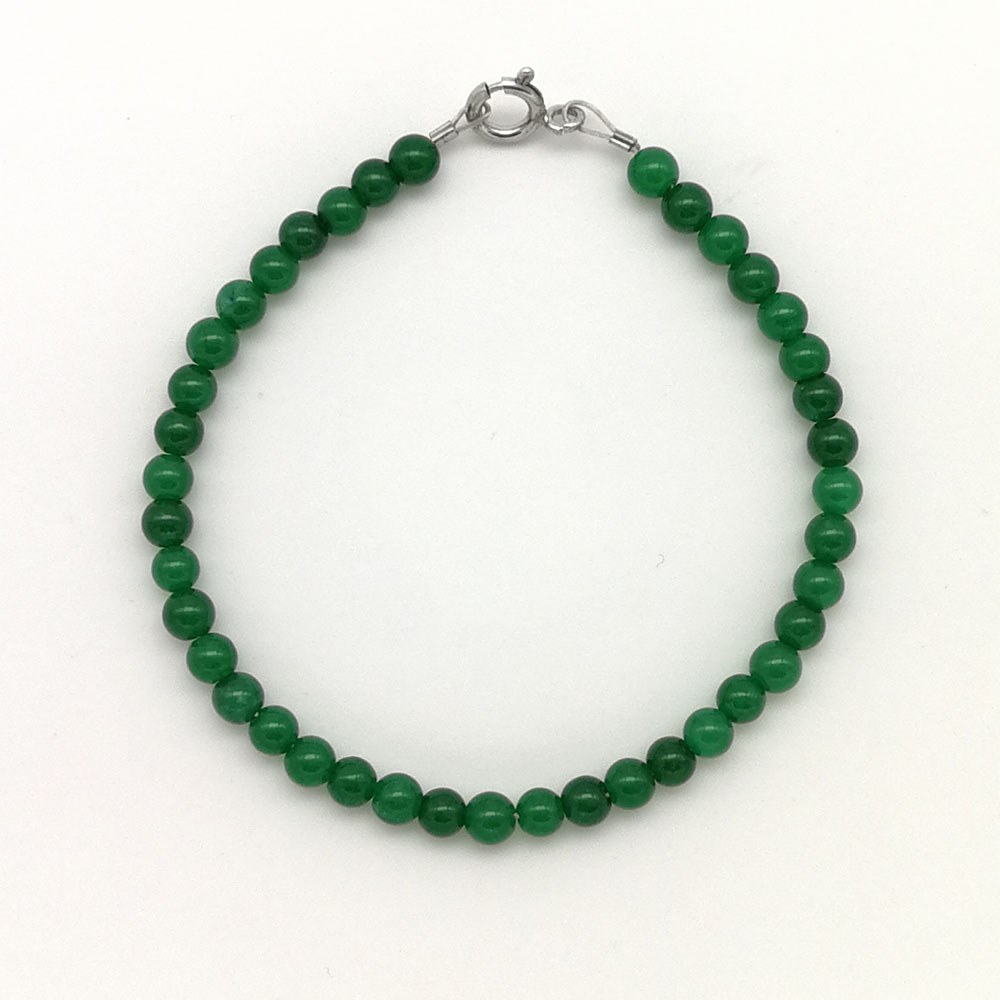 braccialetto agata verde - 91014 Scopello