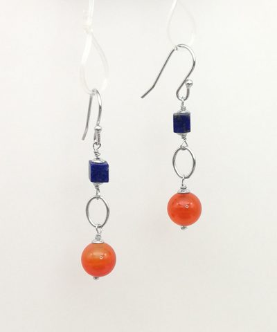 Orecchini maglia e ovale - 91014 Scopello