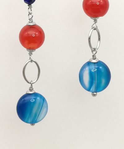 Orecchini maglia e ovale - 91014 Scopello