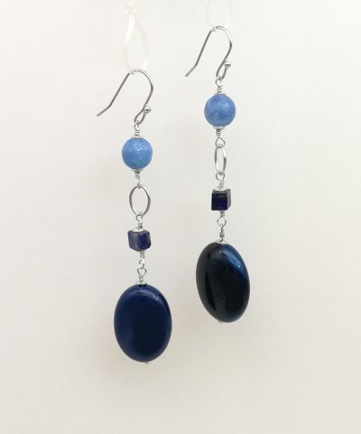 Orecchini maglia e ovale - 91014 Scopello