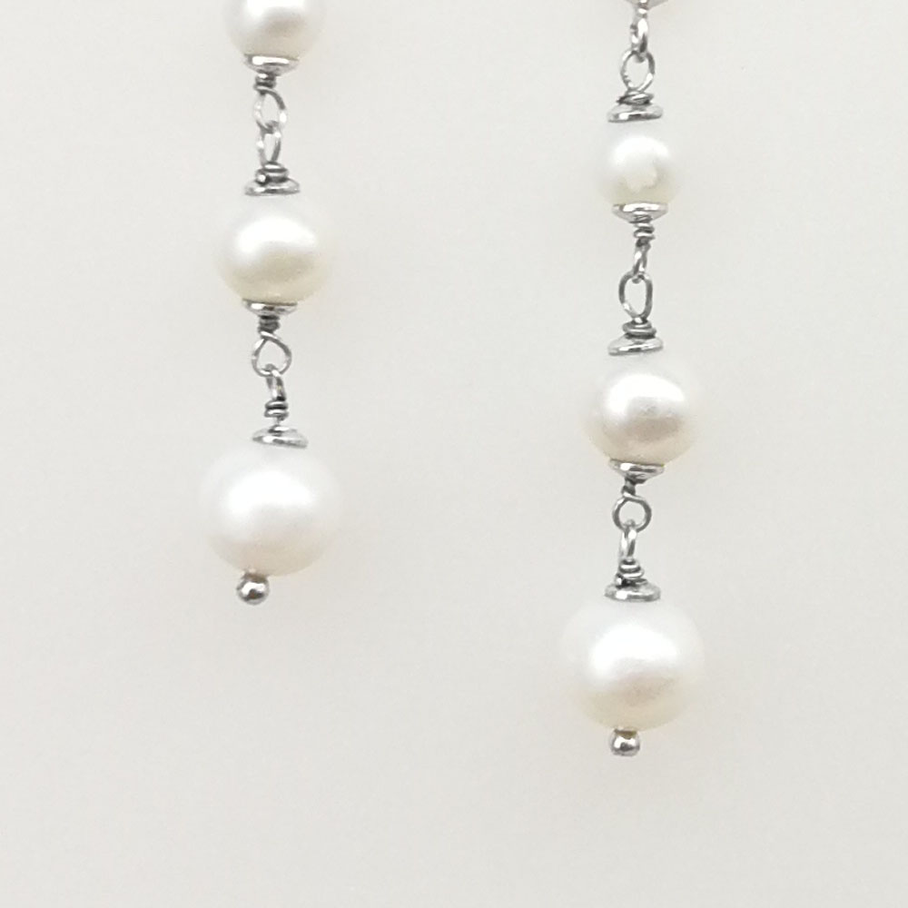 Orecchini 3 sfere - 91014 Scopello