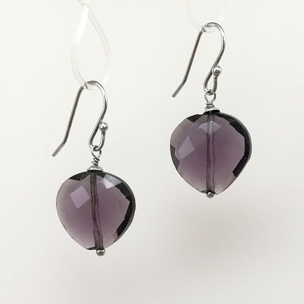 Orecchini ametista - 91014 Scopello