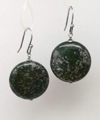 Orecchini disco lapislazzuli - 91014 Scopello