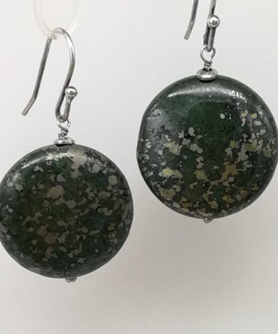 Orecchini disco lapislazzuli - 91014 Scopello