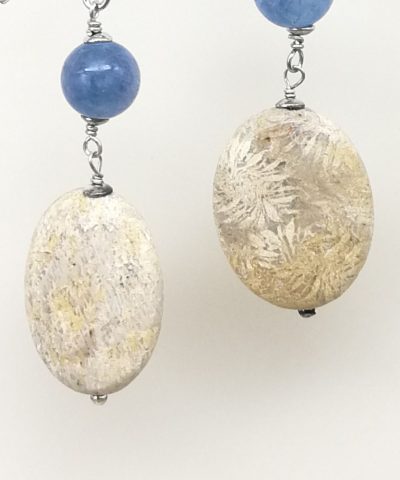 Orecchini ovale e sfera - 91014 Scopello