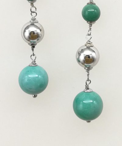 Orecchini 3 sfere - 91014 Scopello